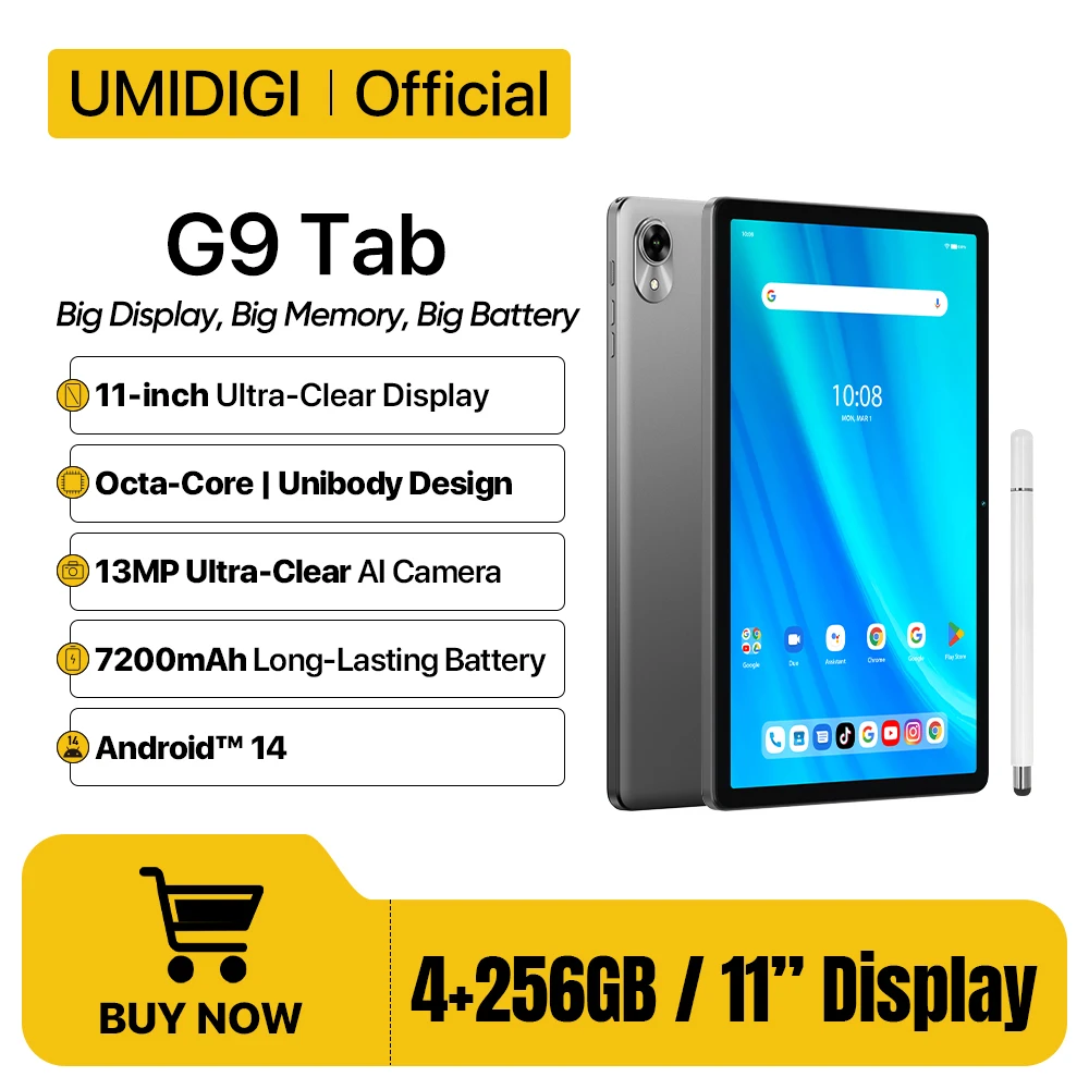 Umidigi g9 tab android 14 t606