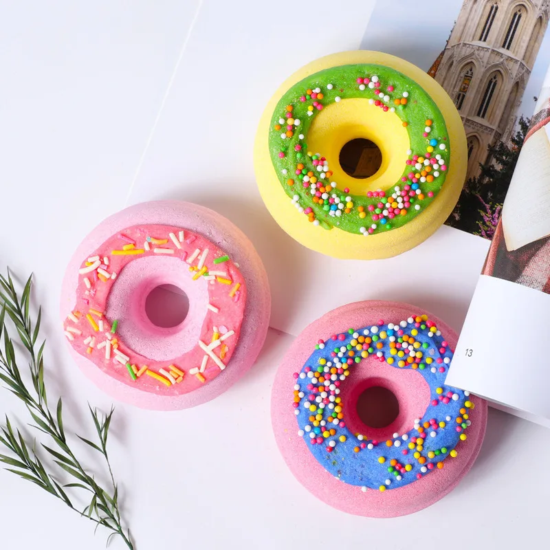 Шарик для ванны с мультяшным пончиком - Фотография_3