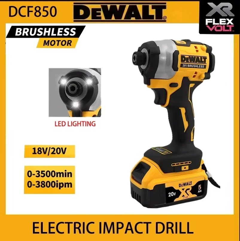 Dewalt dcf850 новая бесщеточная