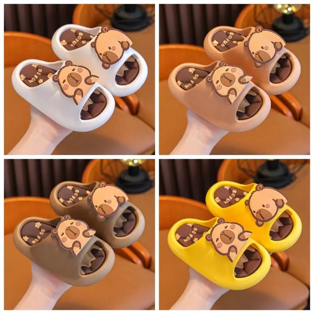 Милые тапочки капибары из пвх для бассейна - Фотография_5