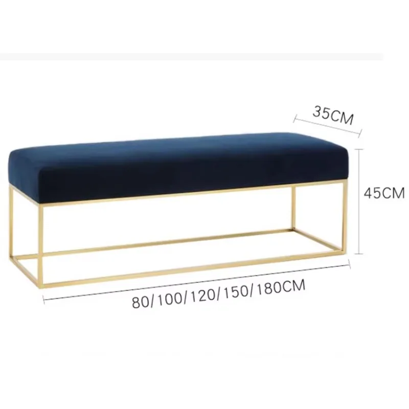 Эстетический табурет для ног большого размера - Фотография_5