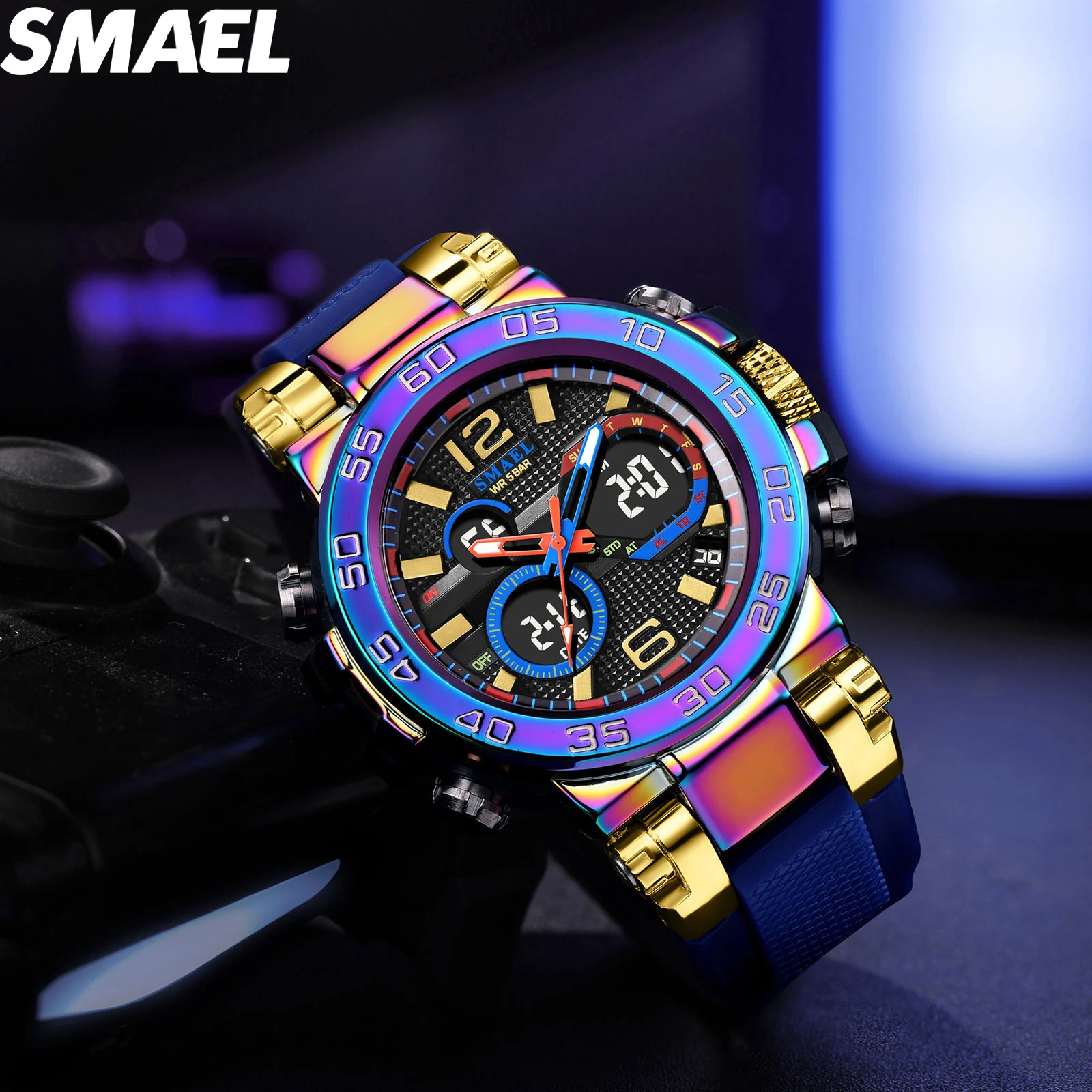 Smael брендовые мужские часы - Фотография_5