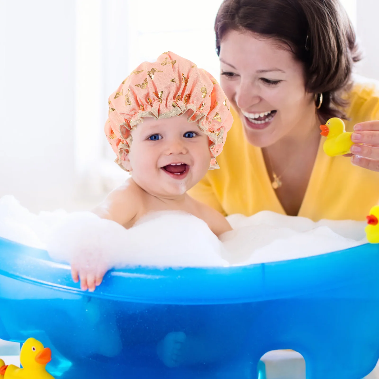 Водонепроницаемая детская шапочка для купания - Фотография_6