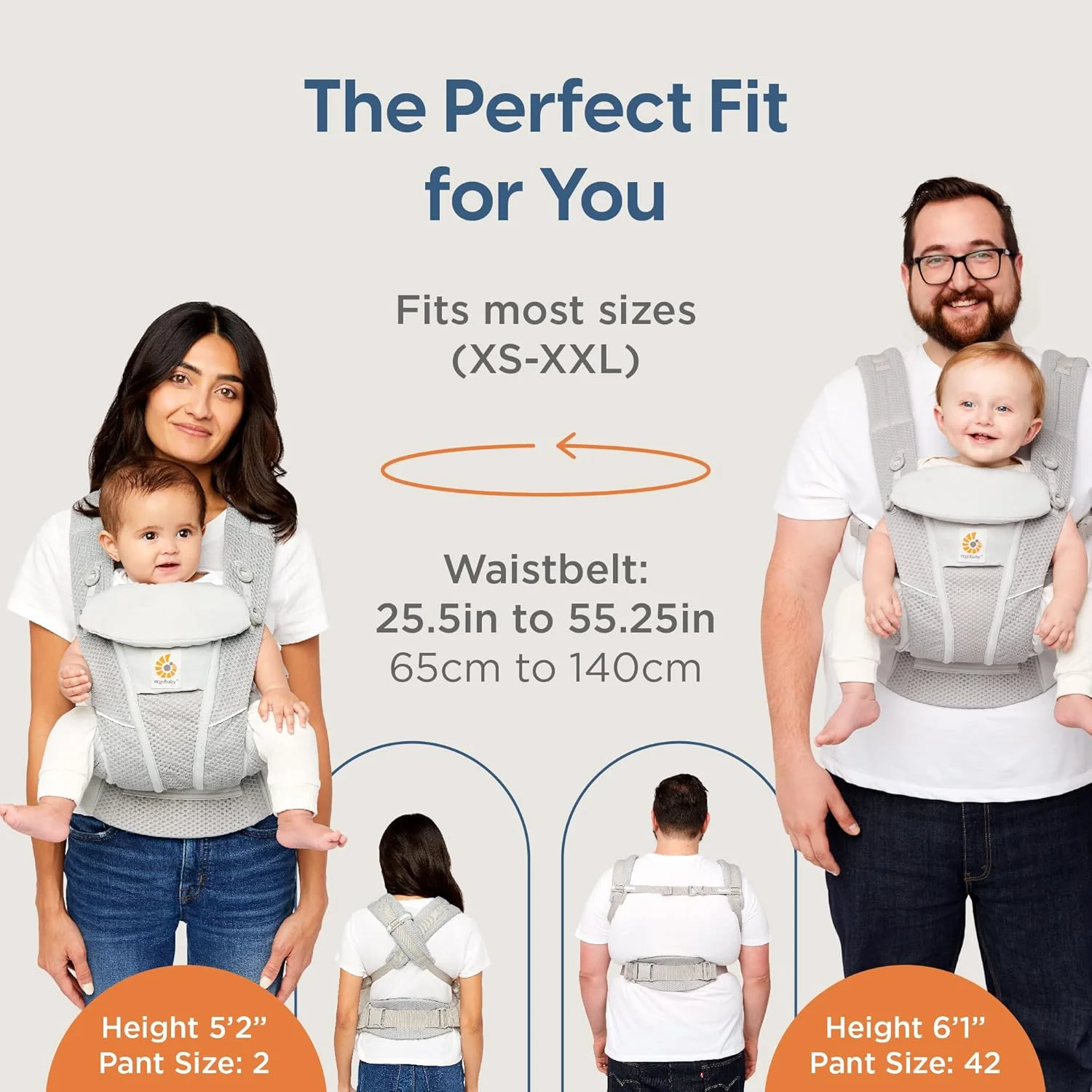 Ergobaby все необходимое для переноски детская переноска из дышащей сетки - Фотография_6