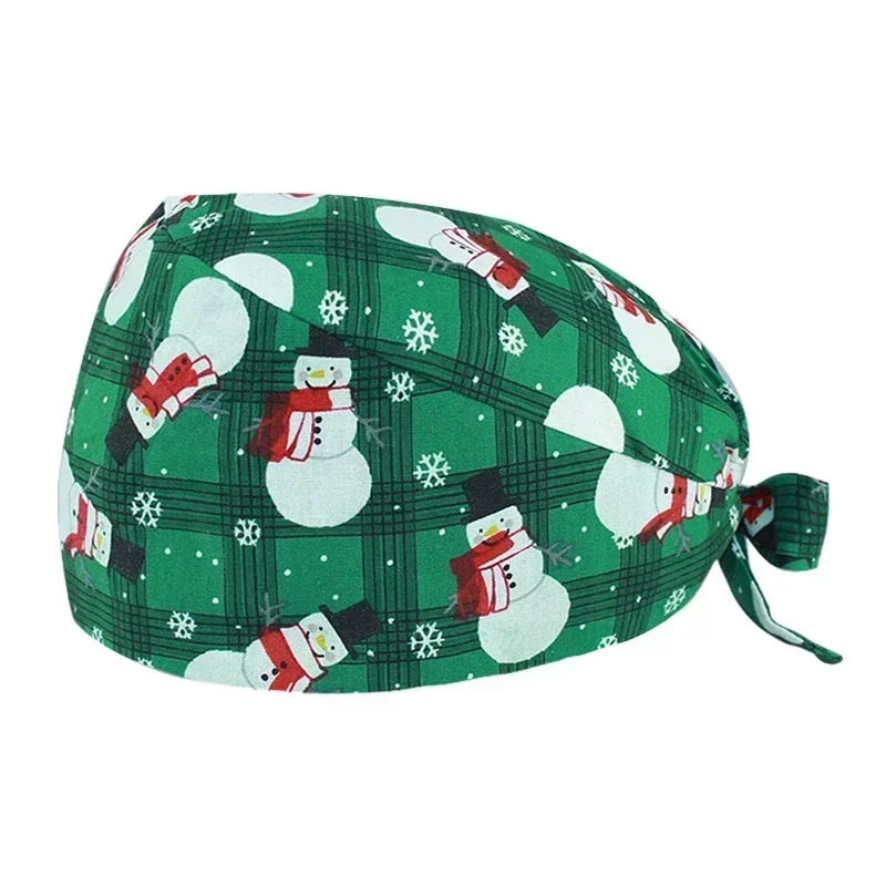 Шапочка с цветочным принтом для женщин - Фотография_4