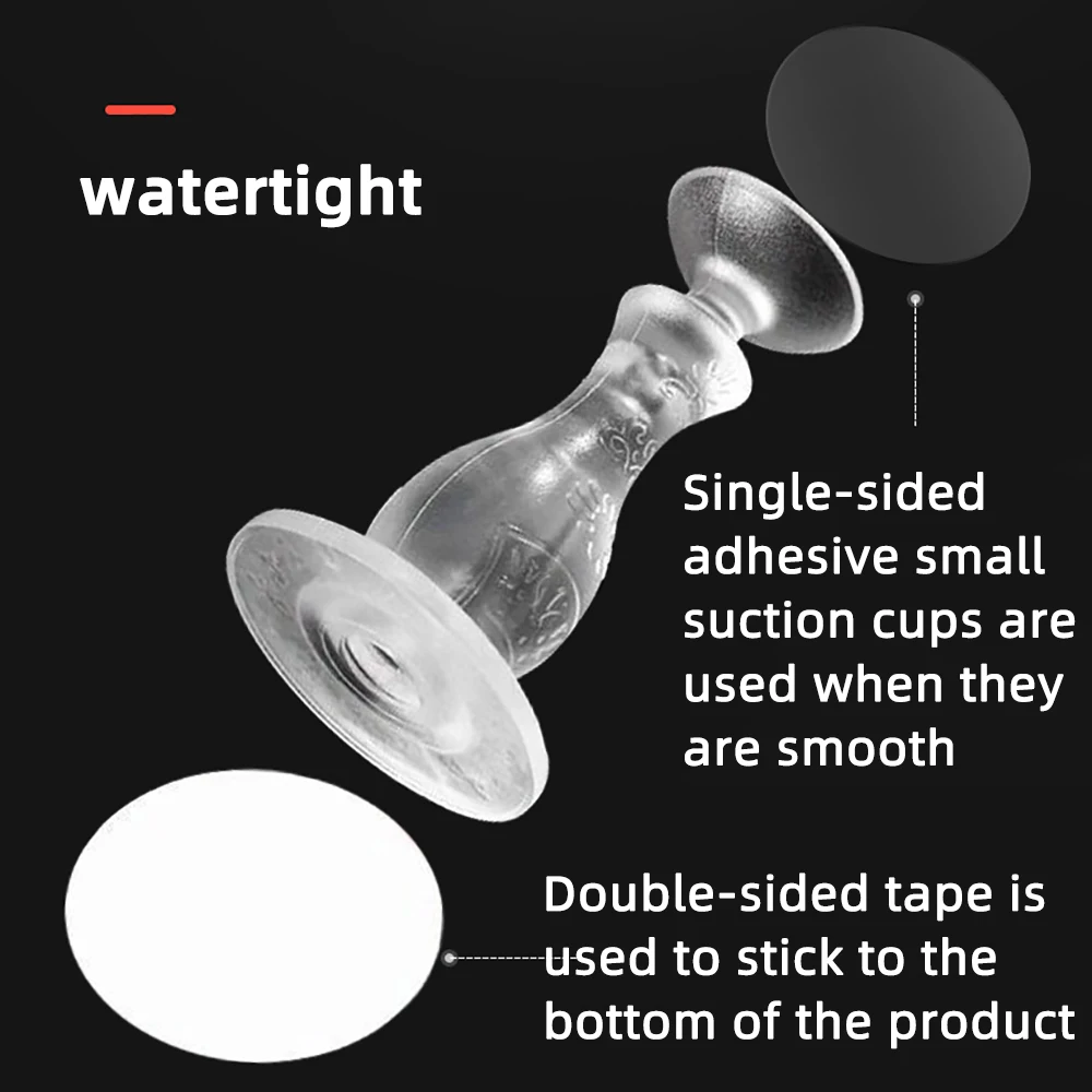 Прозрачный силиконовый дверной стопор - Фотография_2