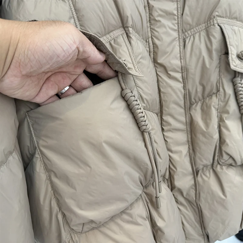 Schinteon женский пуховик повседневный - Фотография_5