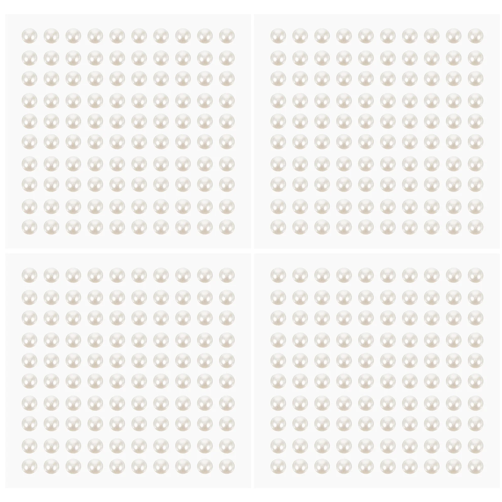 4 листа клейкие жемчужные наклейки - Фотография_6