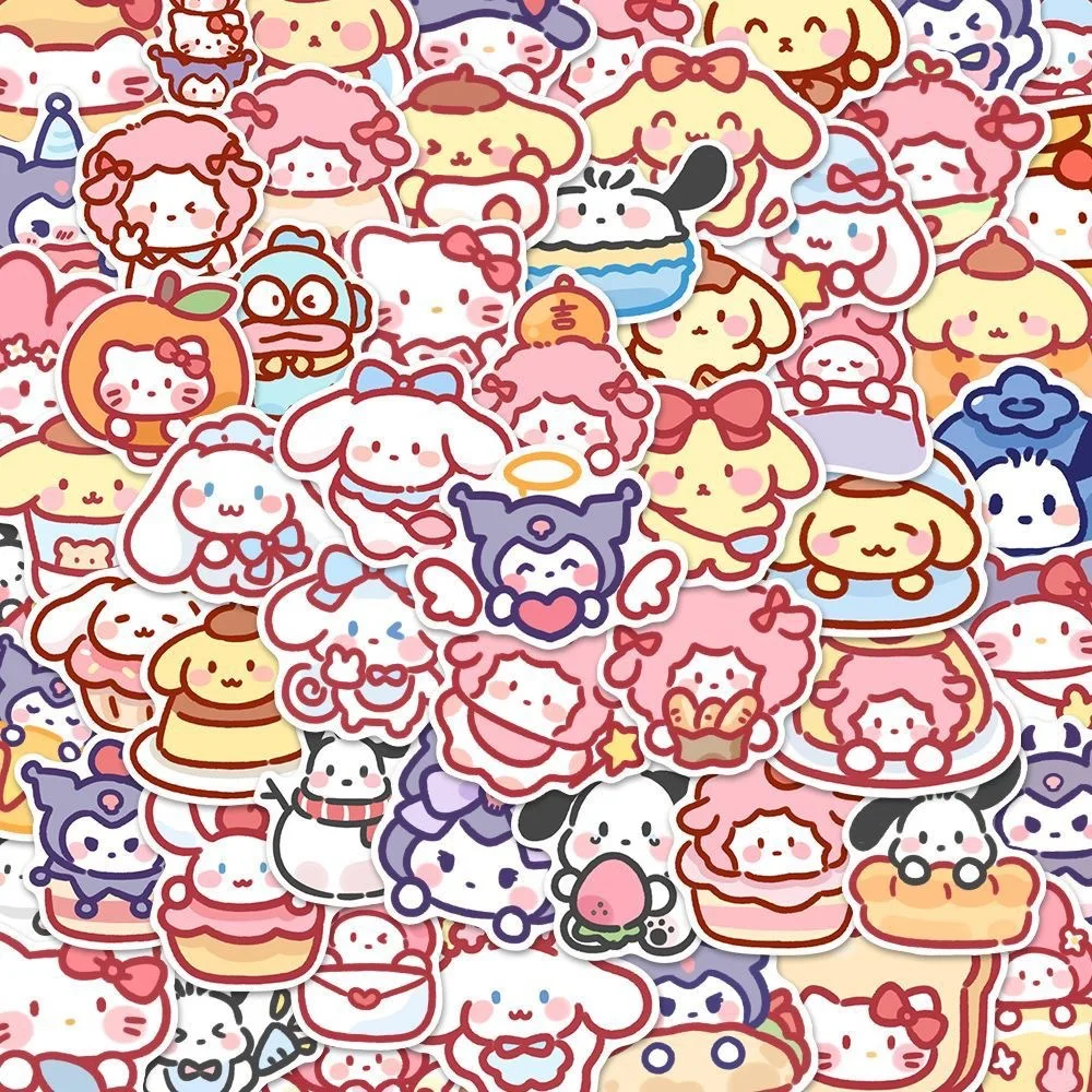 Наклейки sanrio с героями мультфильмов - Фотография_4