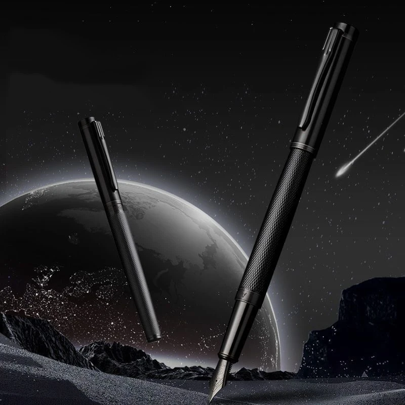 Металлическая перьевая ручка hero black forest - Фотография_6