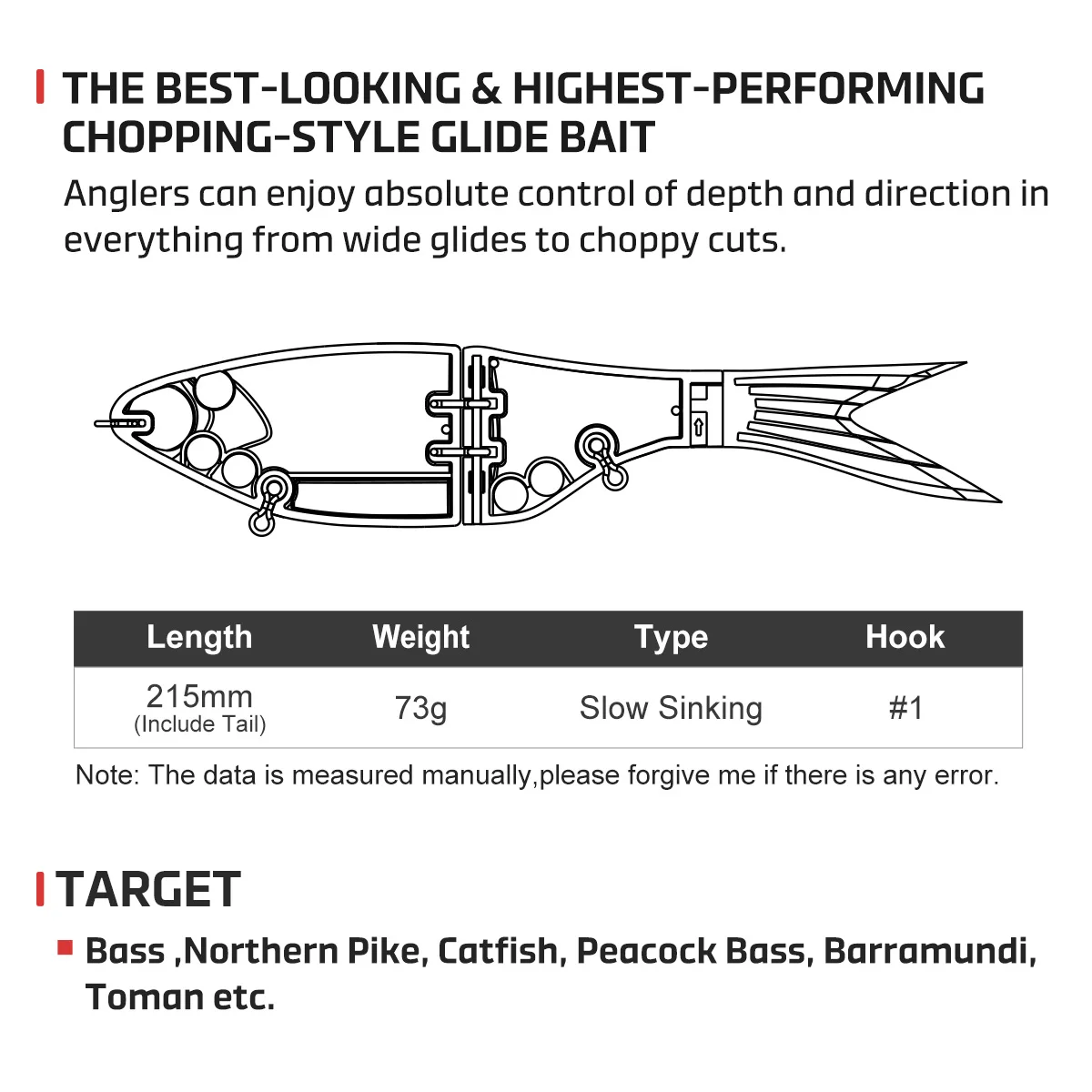 Noeby amata glide swimbait мягкая - Фотография_3