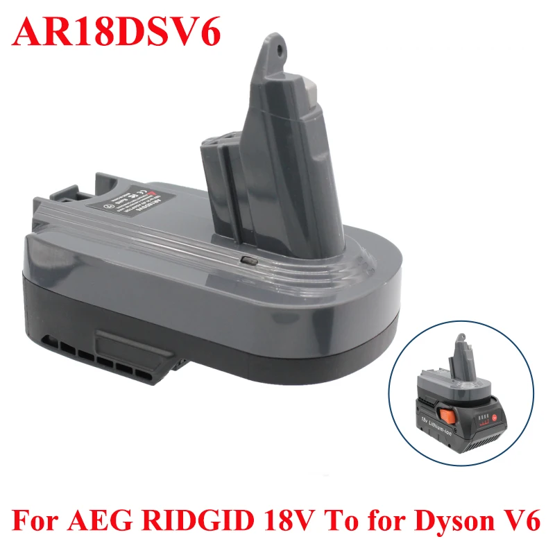 Для aeg ridgid литий-ионный аккумулятор 18 в - Фотография_2