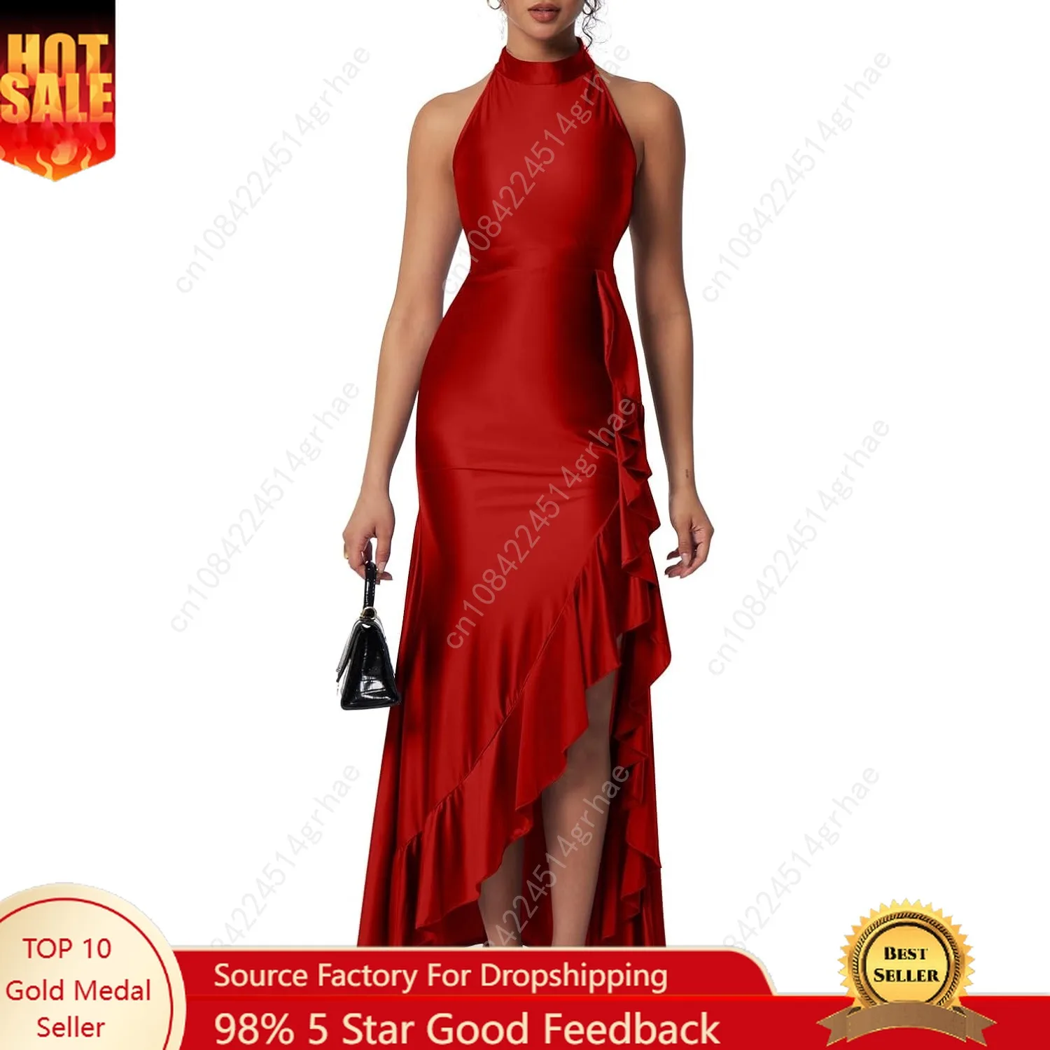 Женское элегантное облегающее вечернее