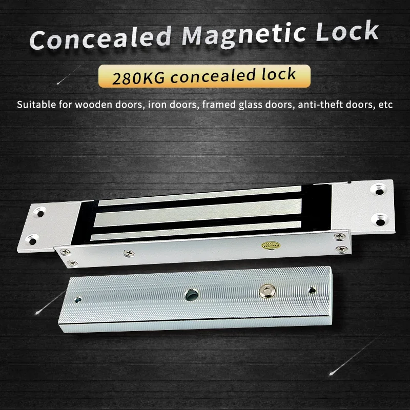 280 кг скрытый электромагнитный замок для одной двери - Фотография_3