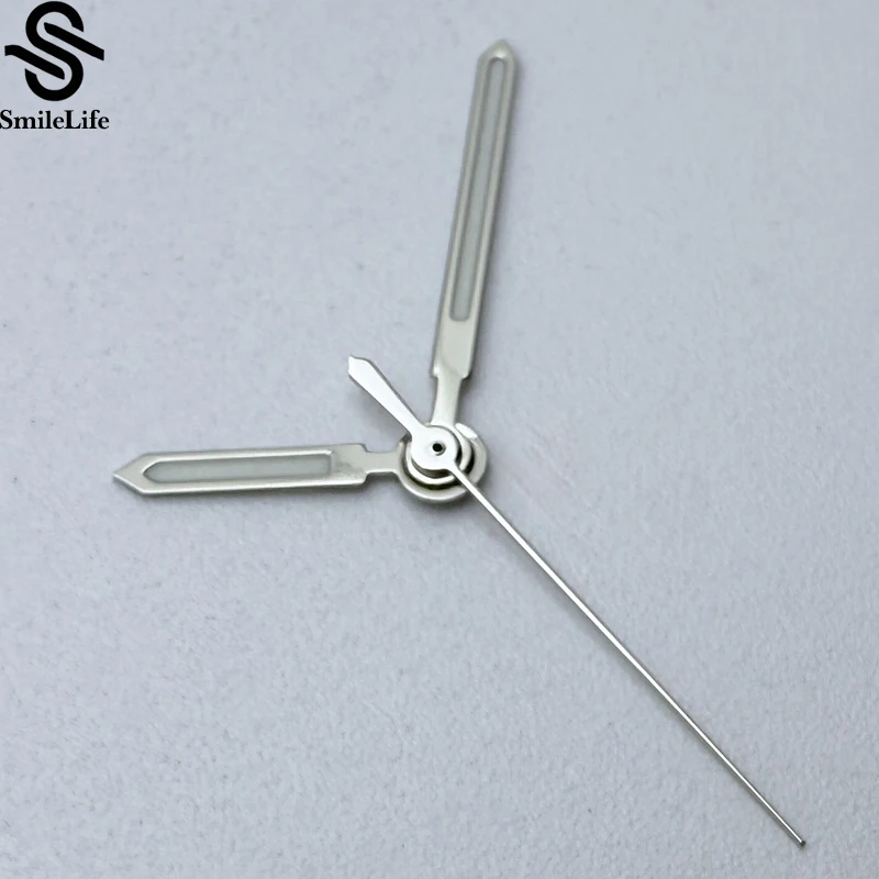 Smilelife nh35 серебряные стрелки зеленого цвета - Фотография_4