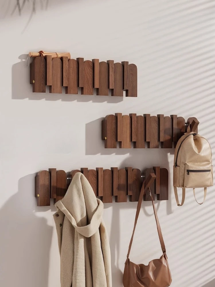 Креативные вешалки для пианино из цельного дерева - Фотография_2