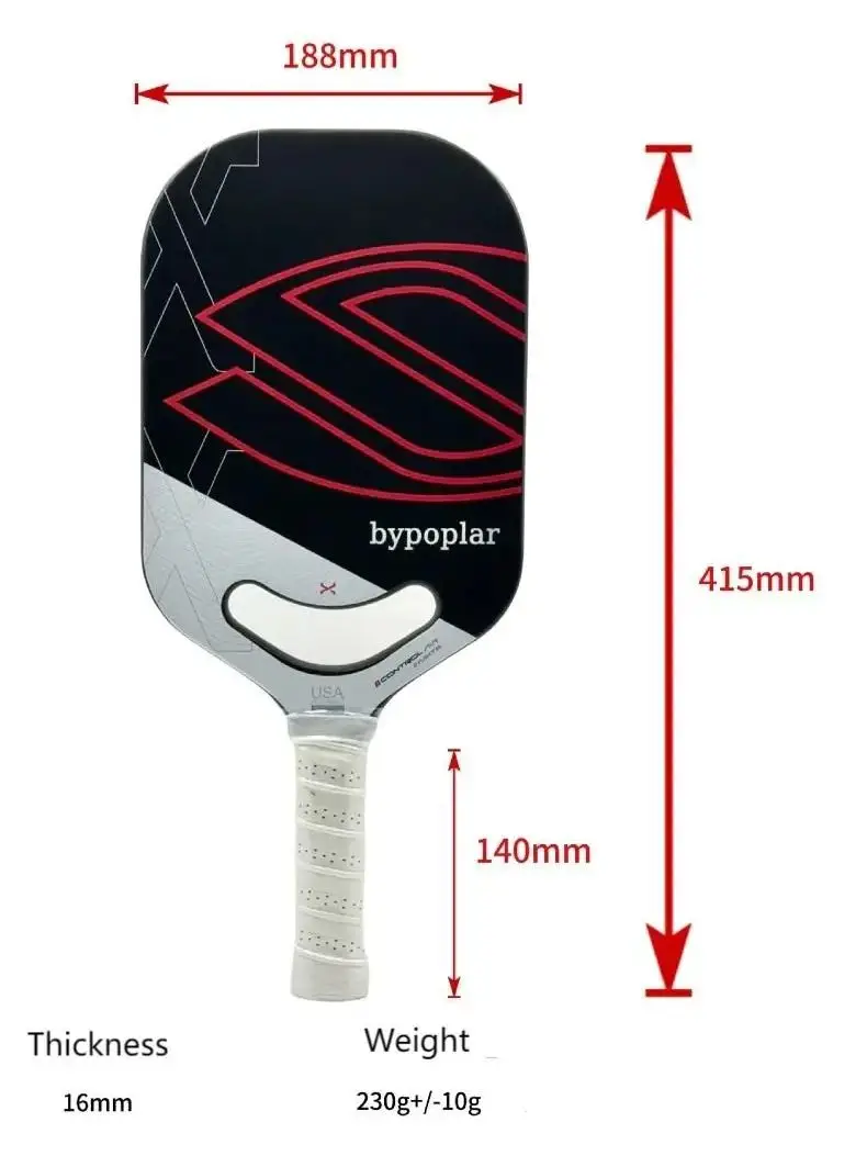 Songyi edgeless pickleball paddle - Фотография_6