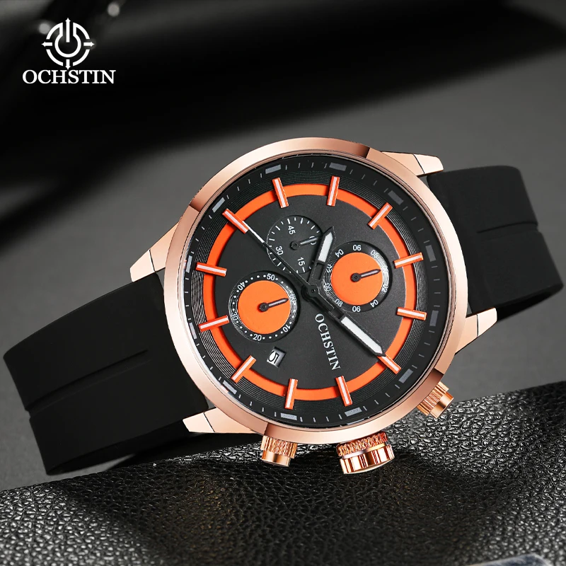 Ochstin кварцевые мужские часы - Фотография_3
