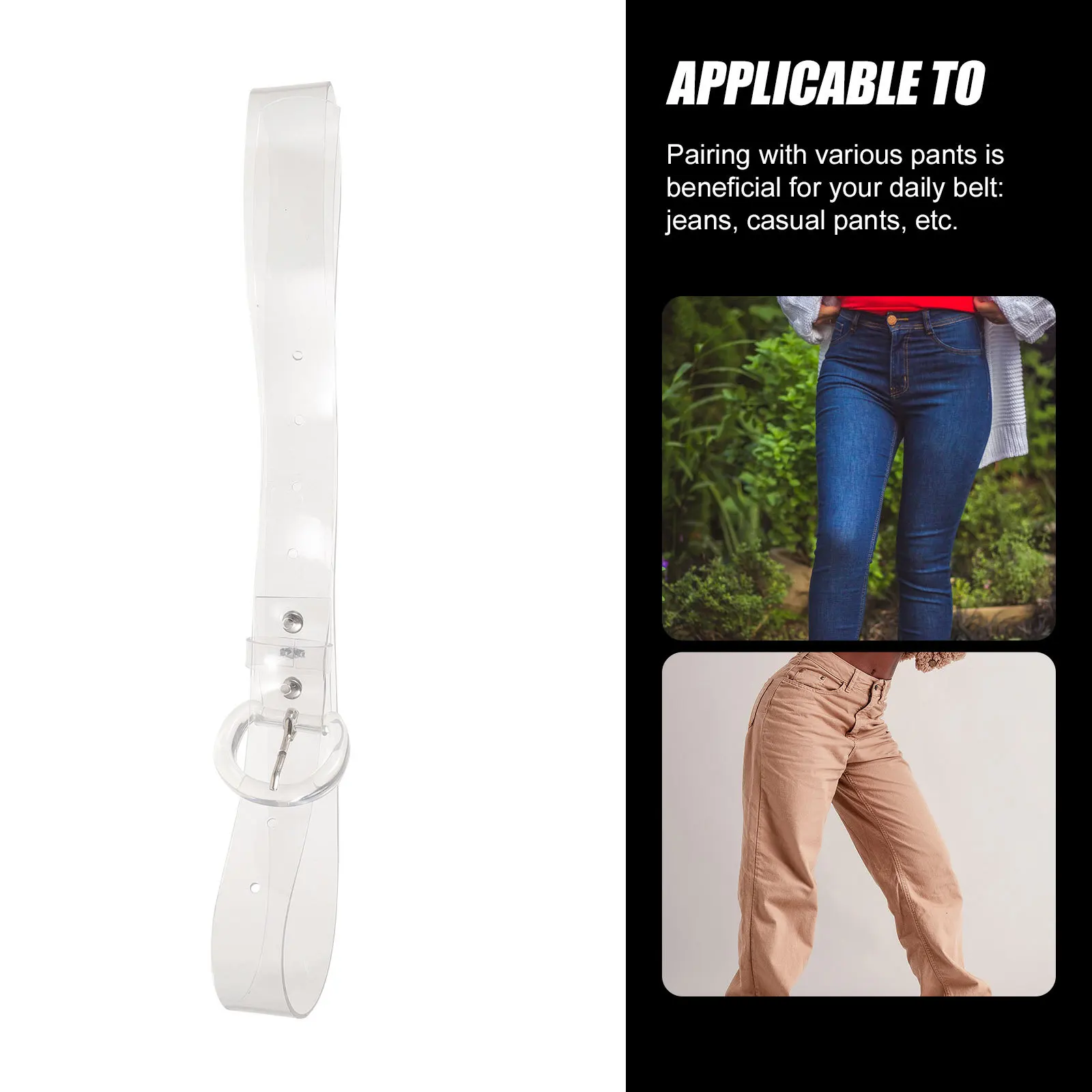 Прозрачный пояс, женские легкие