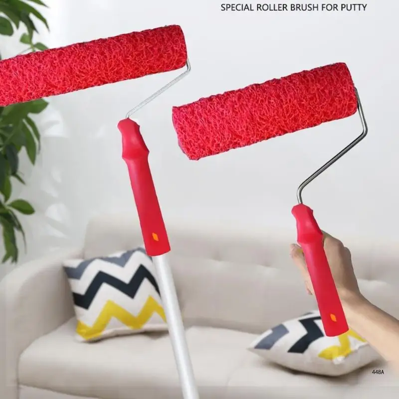 Составной валик для гипсокартона с текстурным узором - Фотография_5