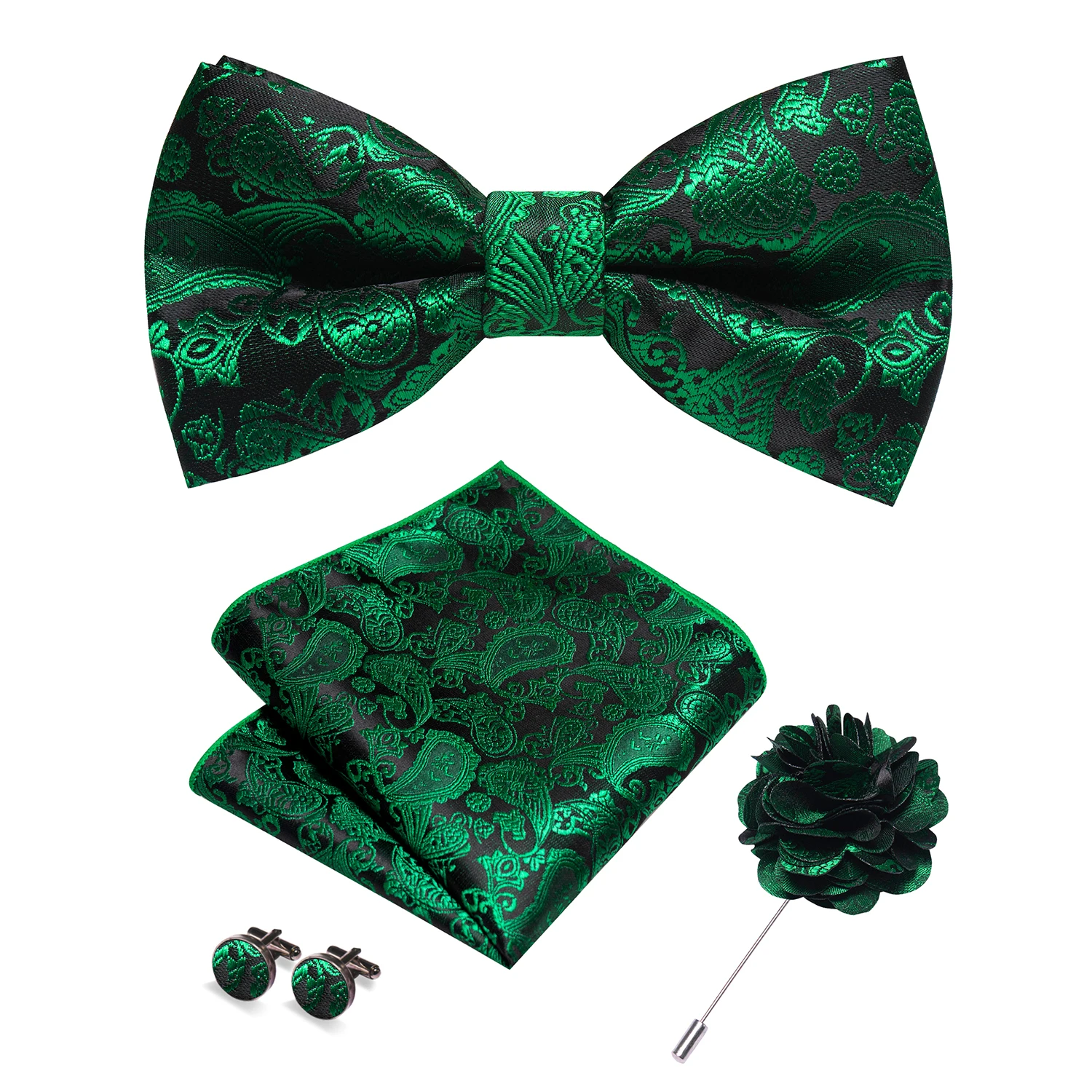 Шампанское, шелковый жаккардовый пейсли - Фотография_5