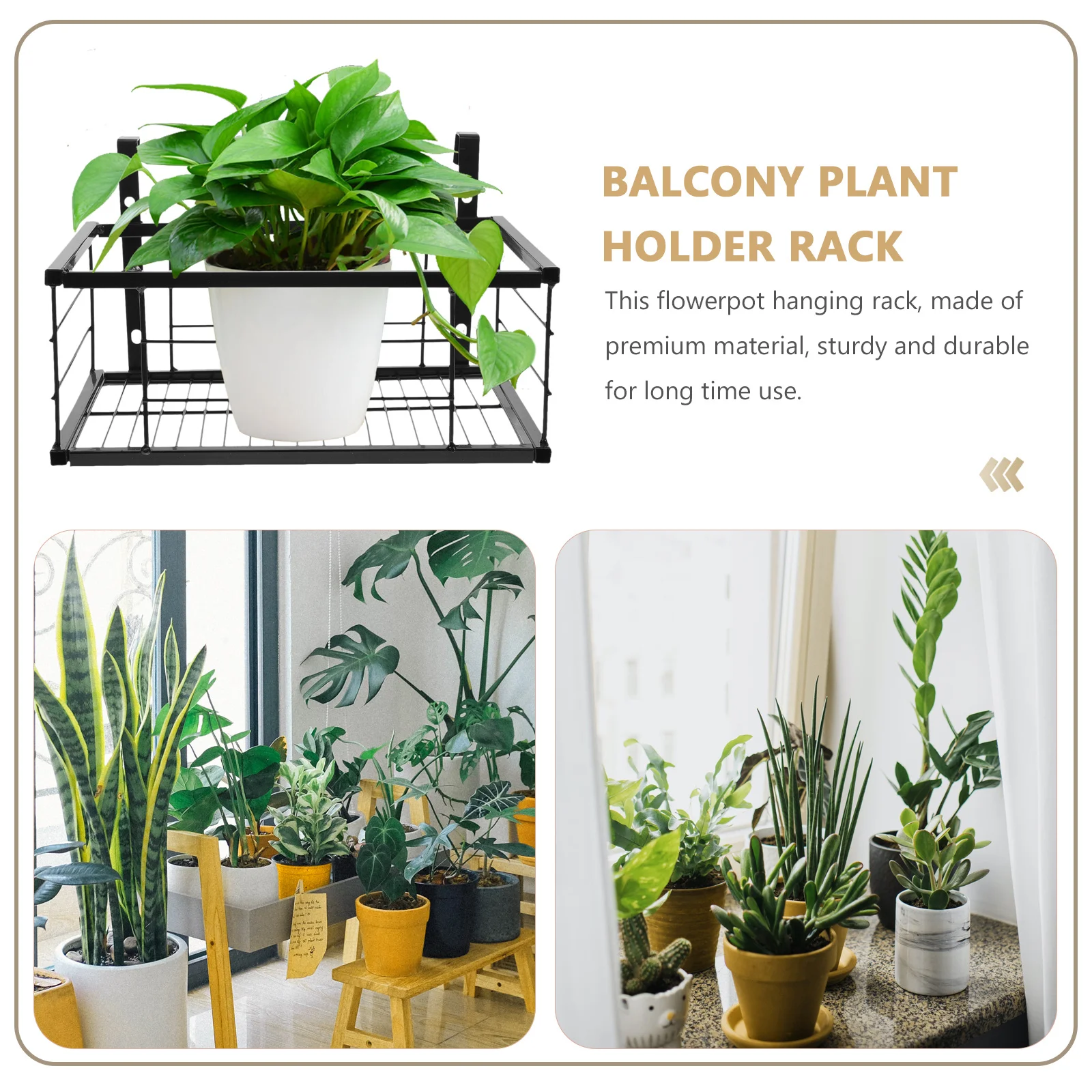 1 комплект, подвесная стойка для цветов - Фотография_3