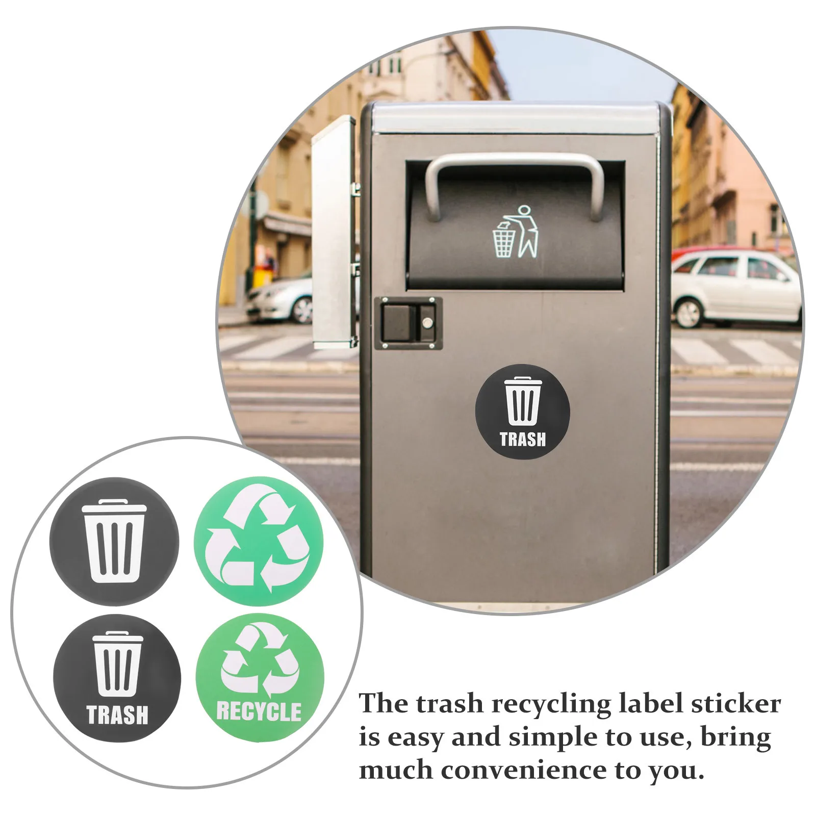 Простые в эксплуатации наклейки для мусорного бака - Фотография_4