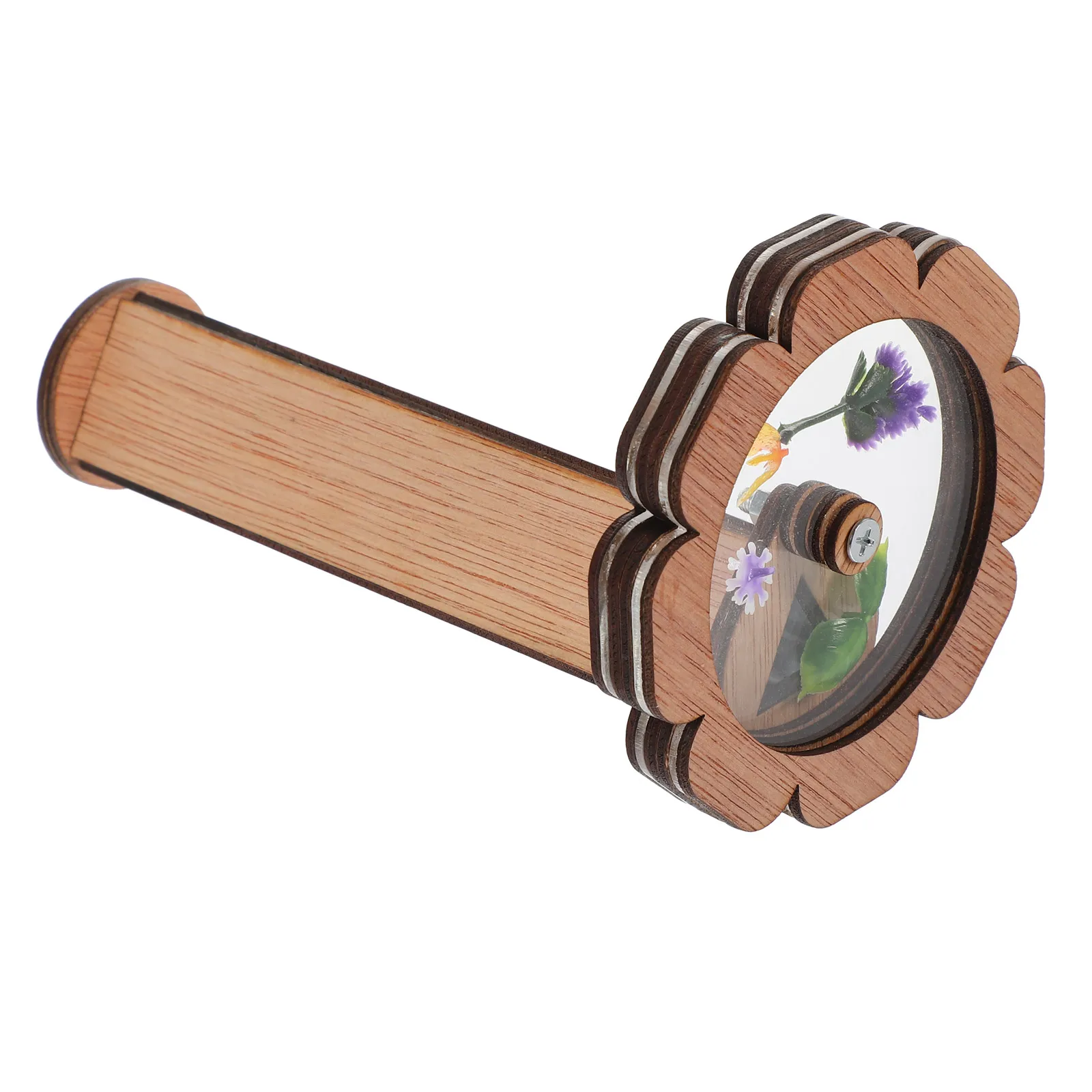 Wooden kaleidoscope portable kids - Фотография_3