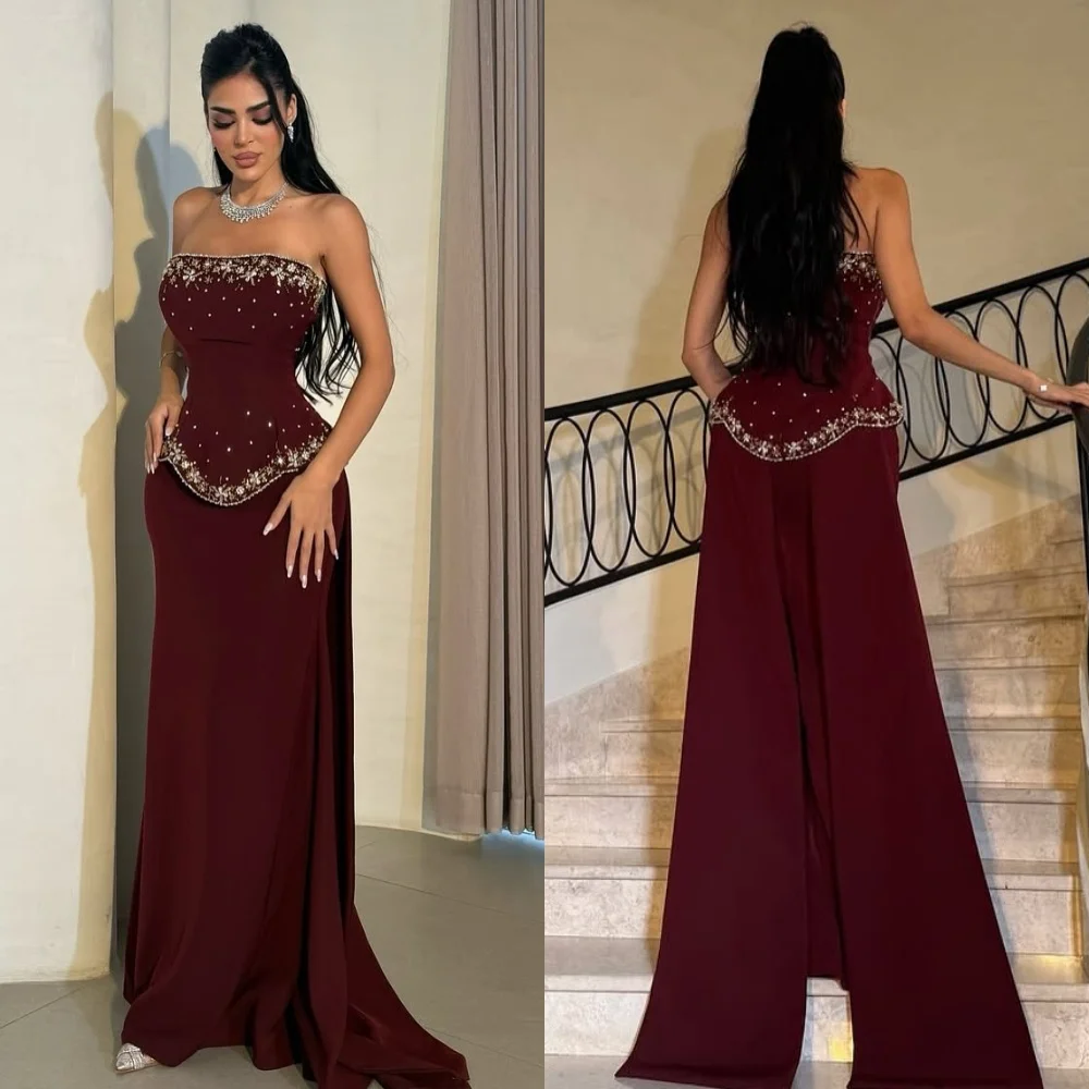 Индивидуальные современные стильные блестящие джерси со стразами и рюшами