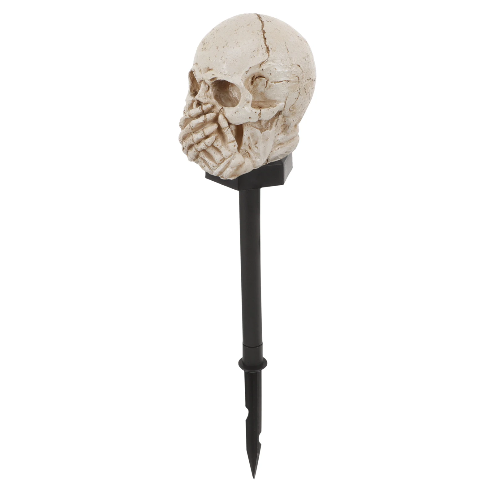 Лампа хэллоуин солнечный сад череп