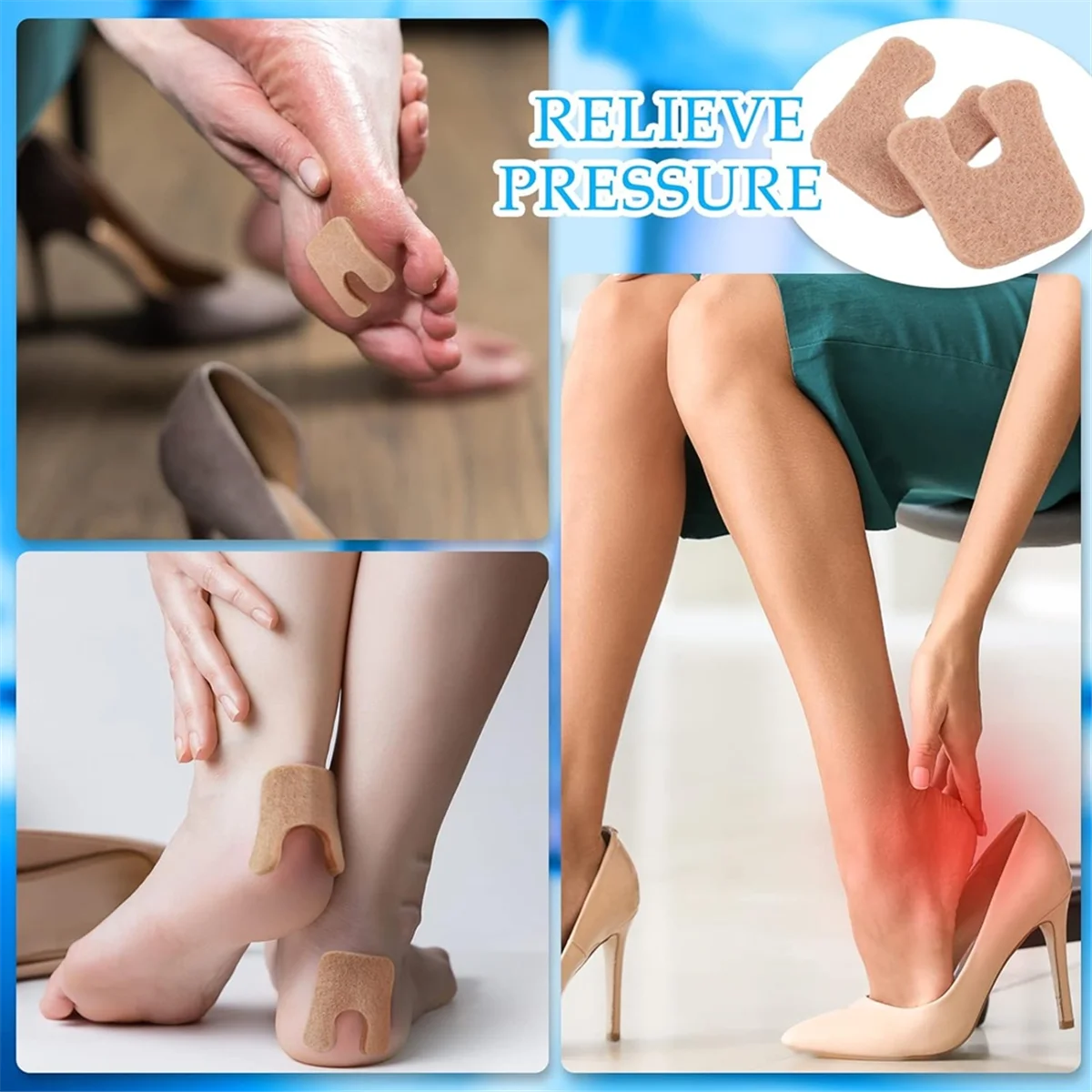 U-образные фетровые подушечки для мозолей - Фотография_4