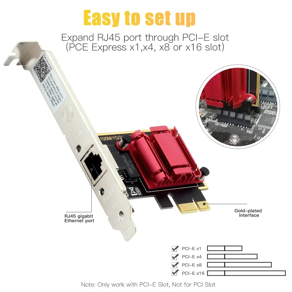 Сетевая карта 2.5g pci-e к rj45 - Фотография_5