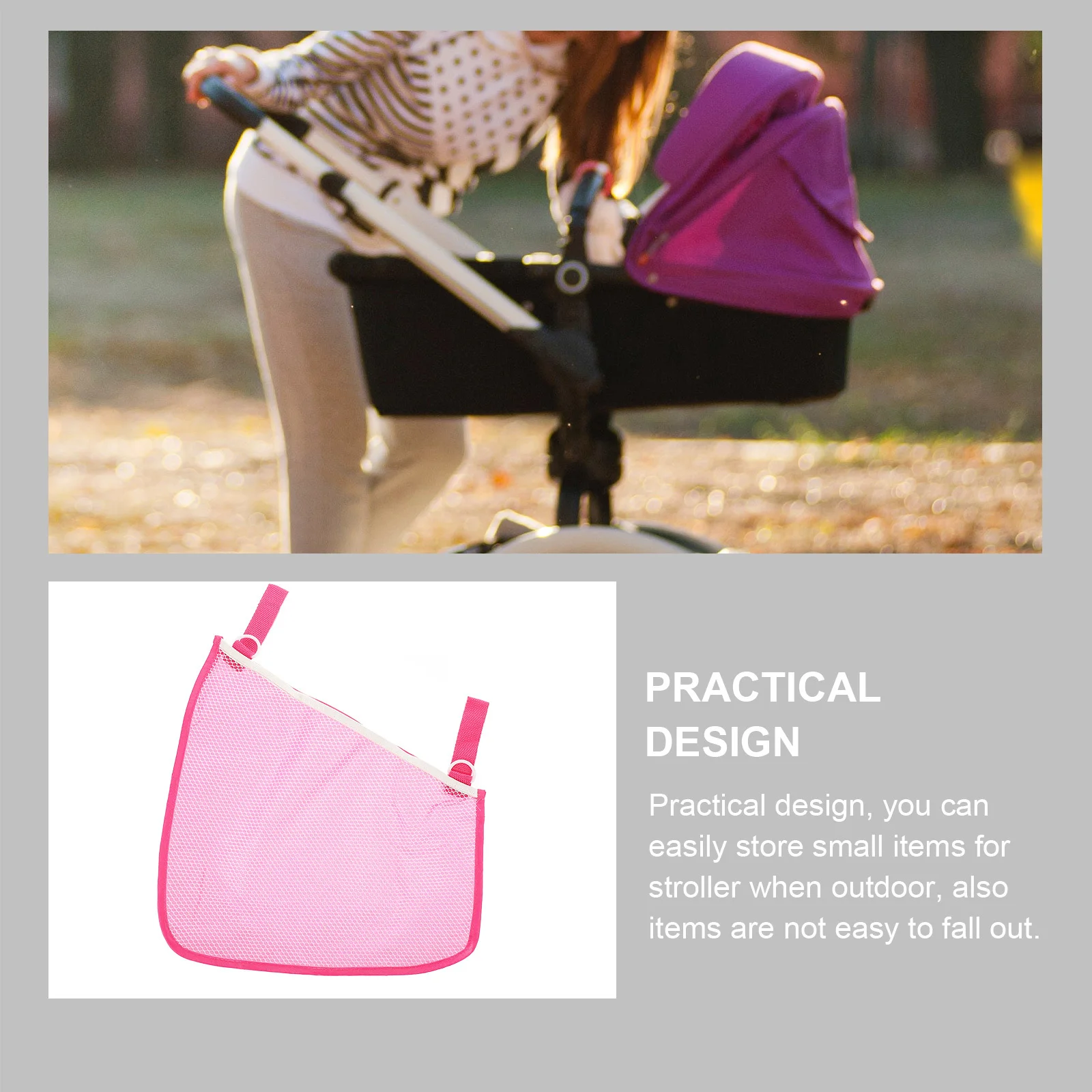 Сетчатая сумка для хранения коляски - Фотография_5