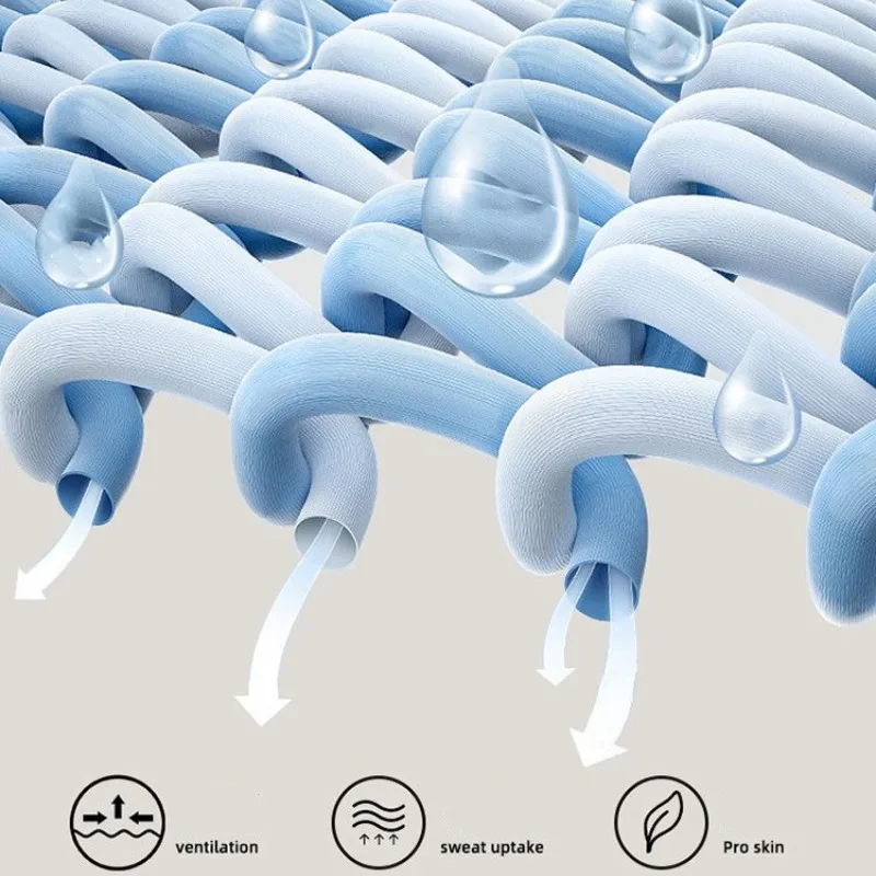 Женская трикотажная футболка с круглым вырезом - Фотография_5