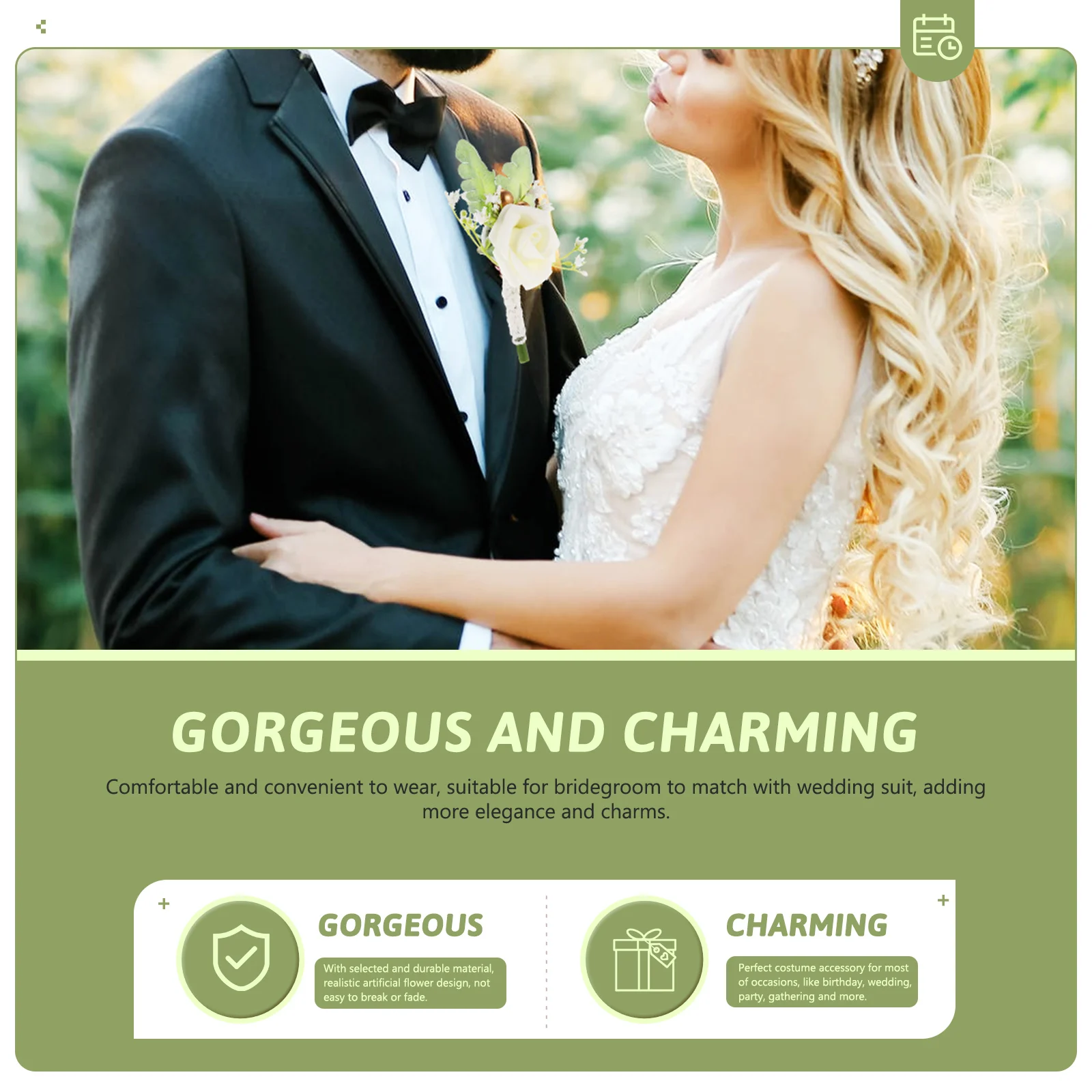 Бутоньерка для жениха - Фотография_6