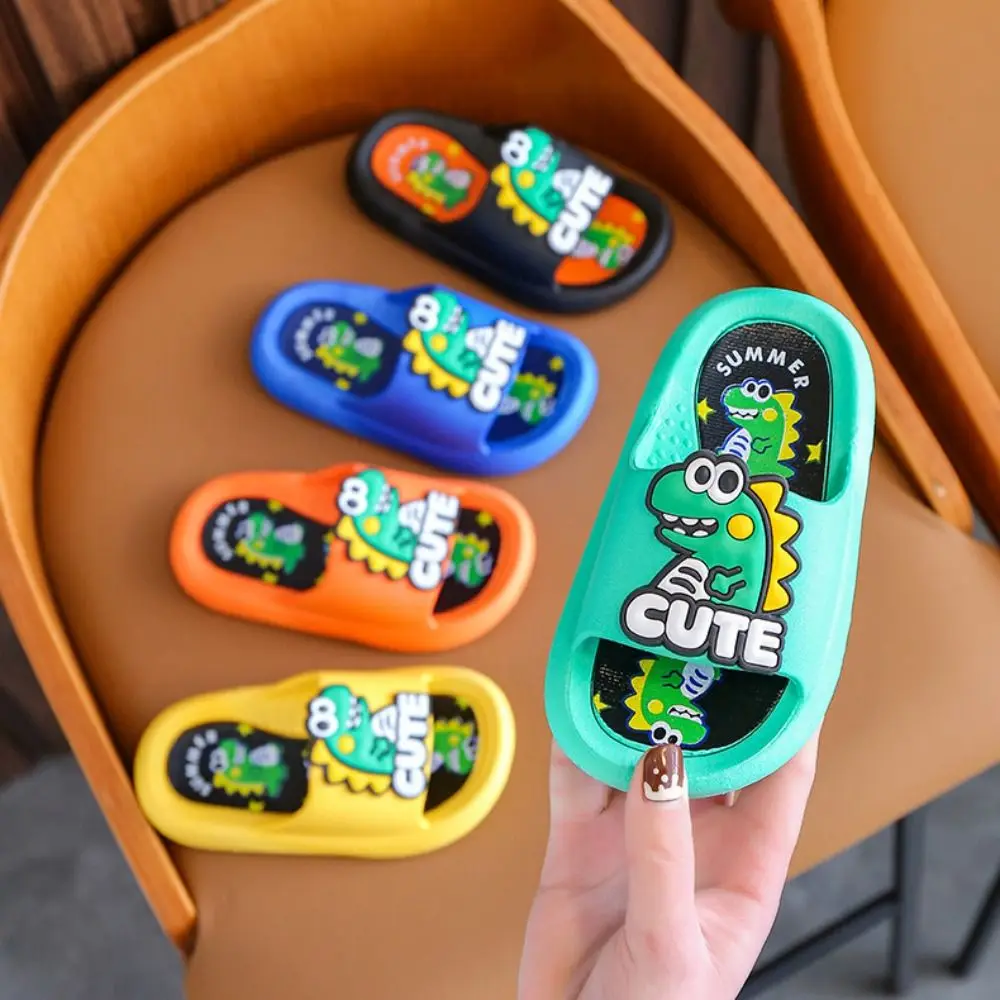 Милые тапочки с изображением динозавра - Фотография_2