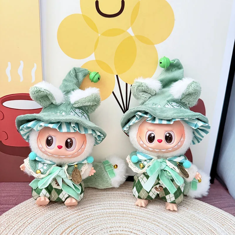 См милая кукла labubu 1-го-3-го поколения - Фотография_3