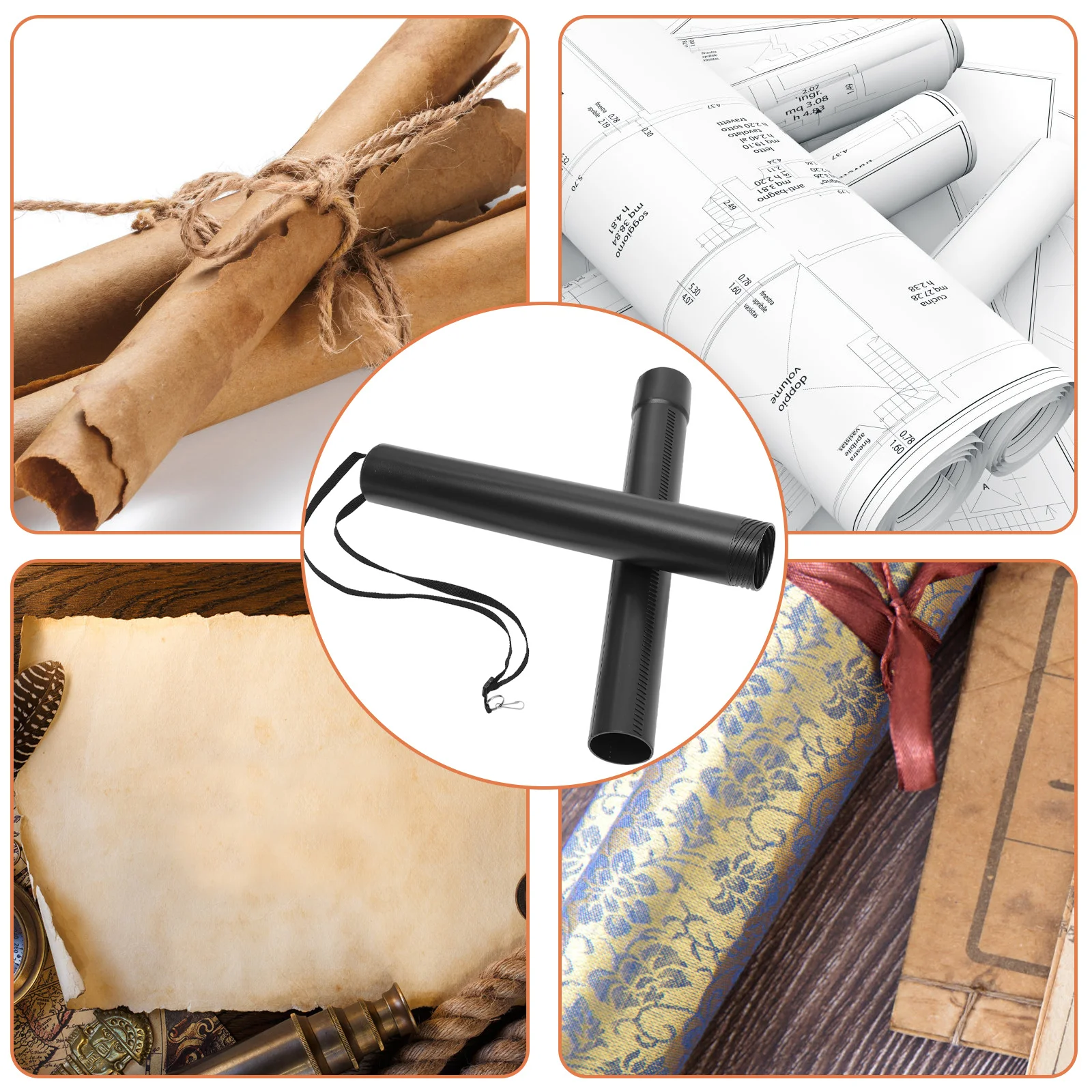 Трубка для плаката выдвижной телескопический - Фотография_4