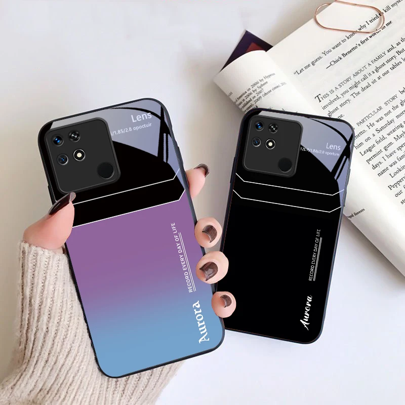 Градиент черный и красный для xiaomi