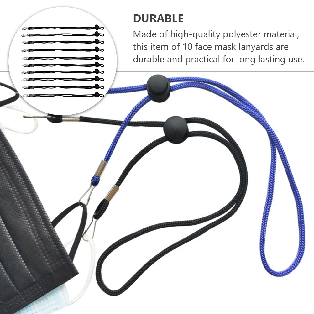 Высококачественная полиэстеровая анти-потерянная маска для лица - Фотография_3