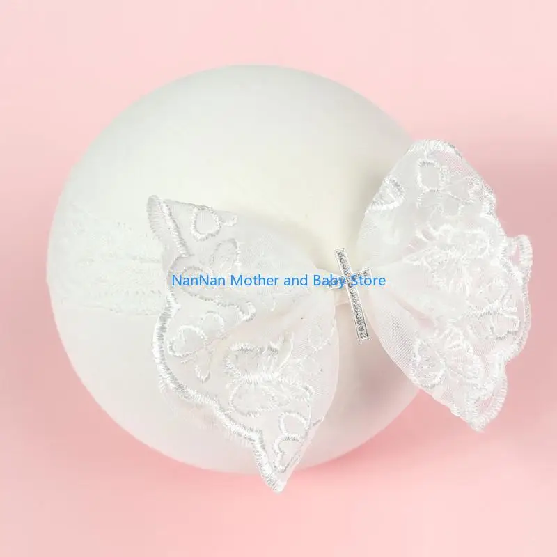 Детские ленты для волос с большим бантом - Фотография_4