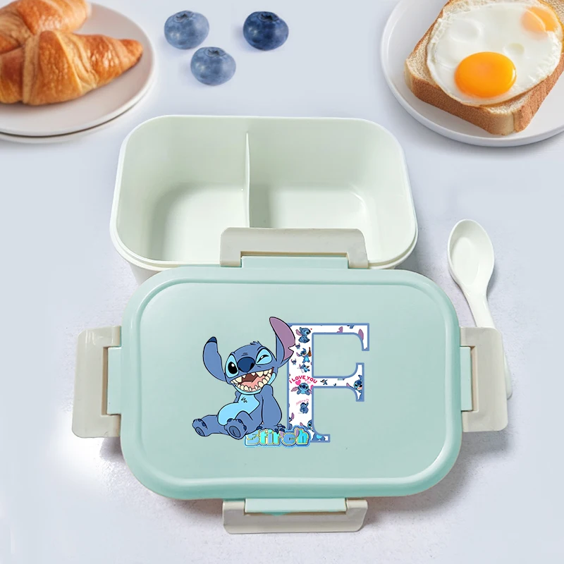 Ланч-бокс disney stitch с двумя отделениями для мальчиков и девочек - Фотография_6