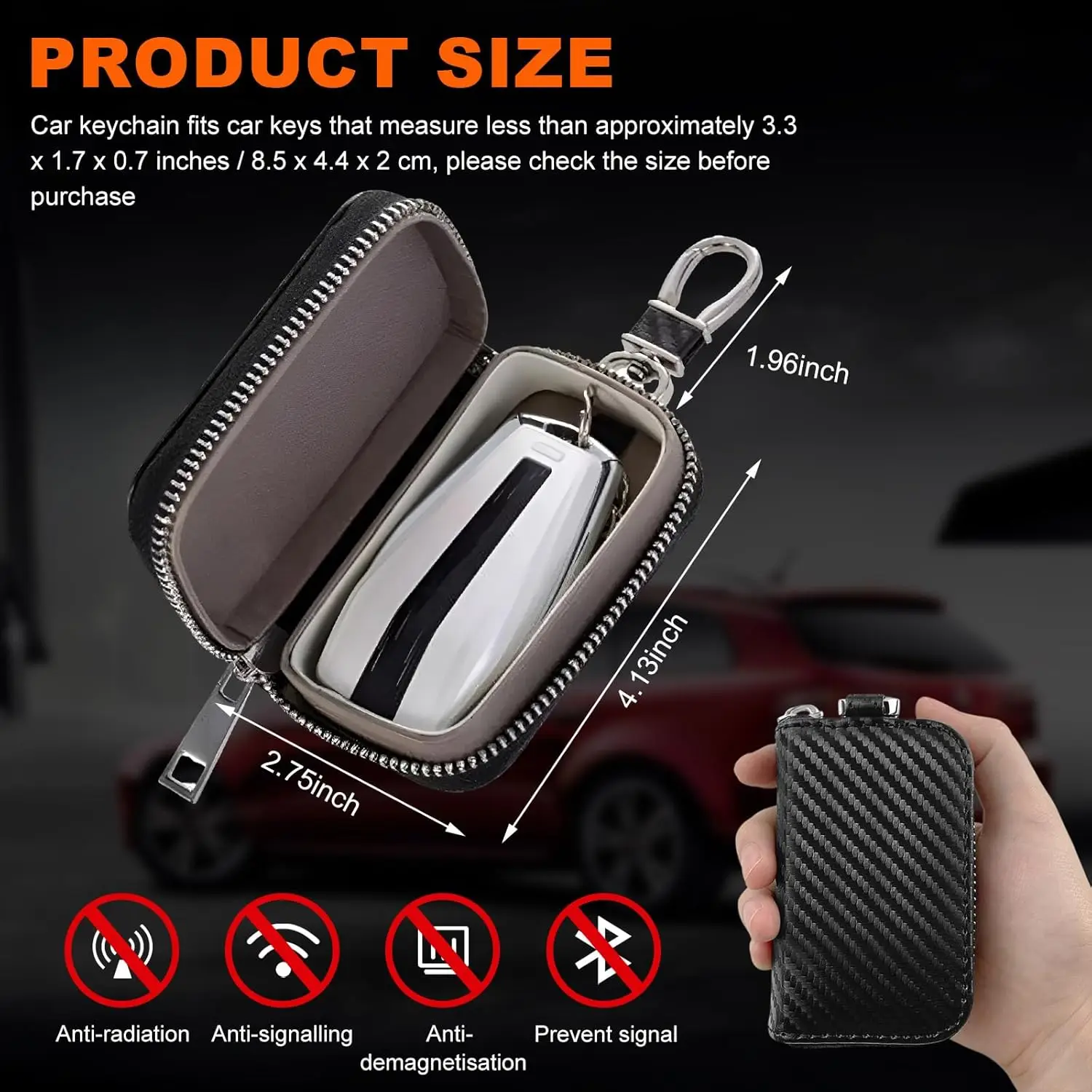 Сумка фарадея для автомобильных ключей - Фотография_2