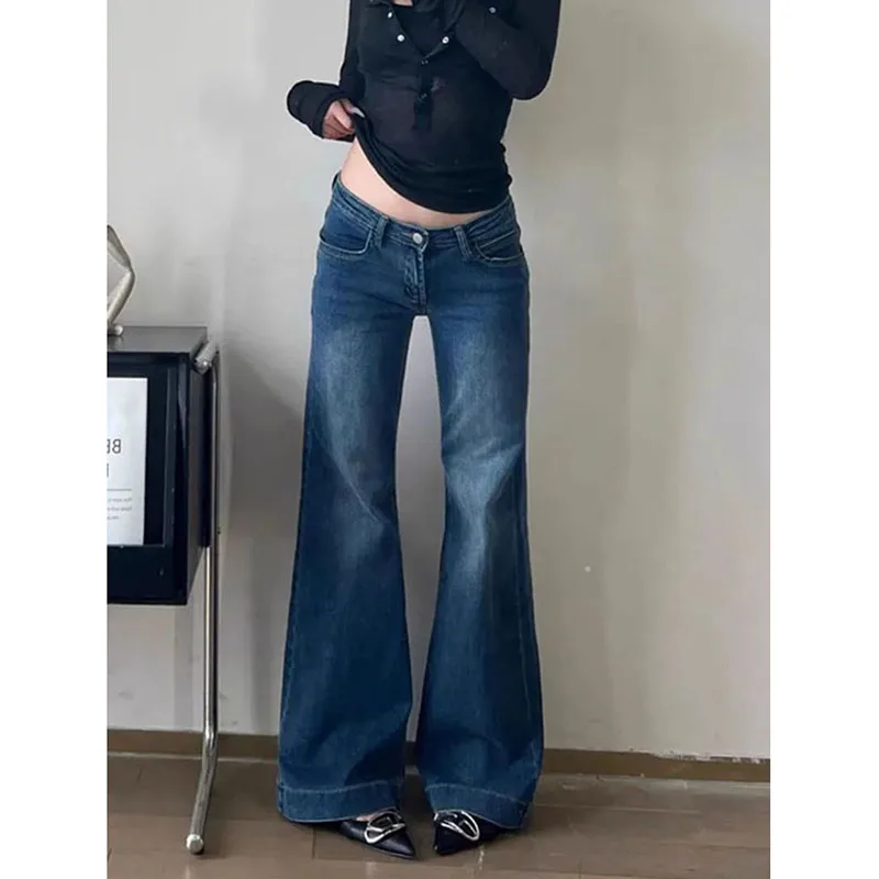 Lucyever y2k уличная одежда джинсы - Фотография_2