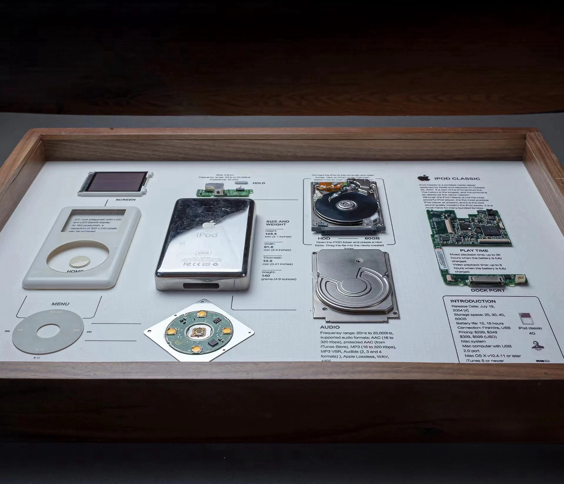 Ipod classic 1 поколение в рамке - Фотография_2