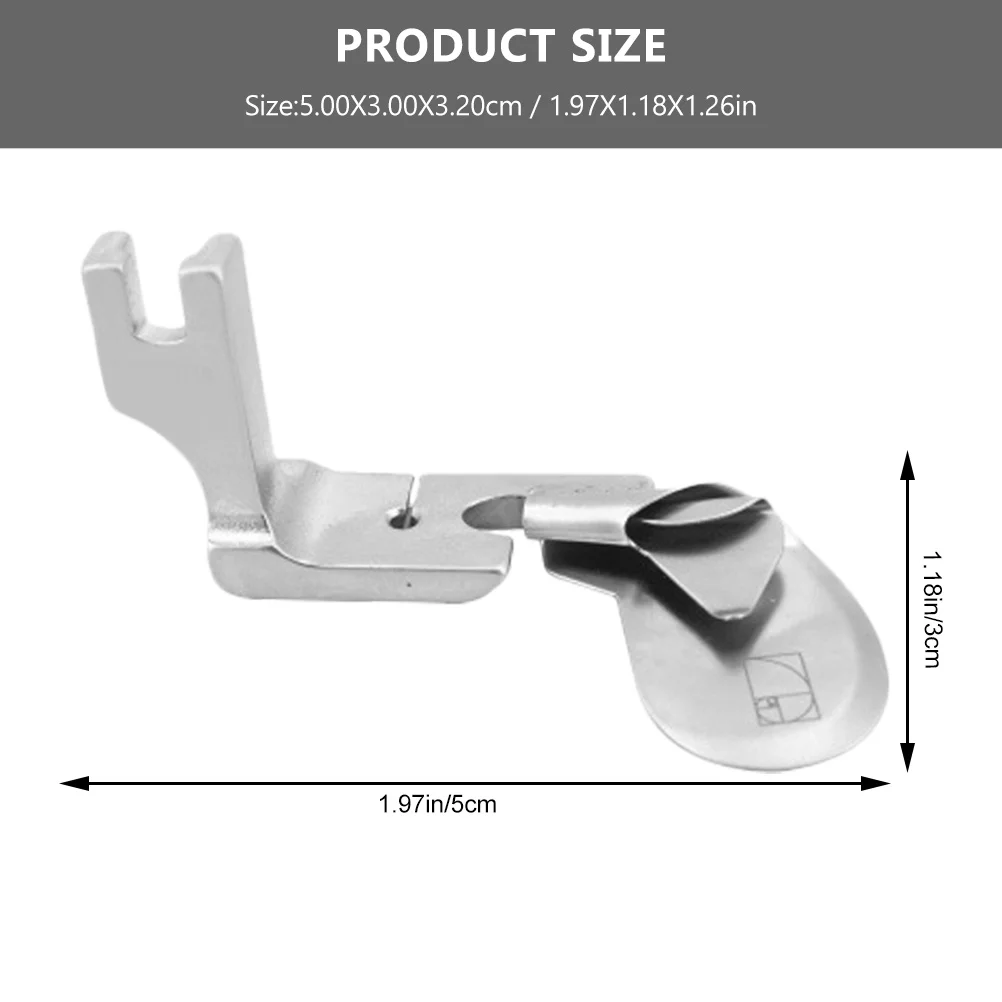 Прижимная лапка для рулонного края для швейной машины - Фотография_6