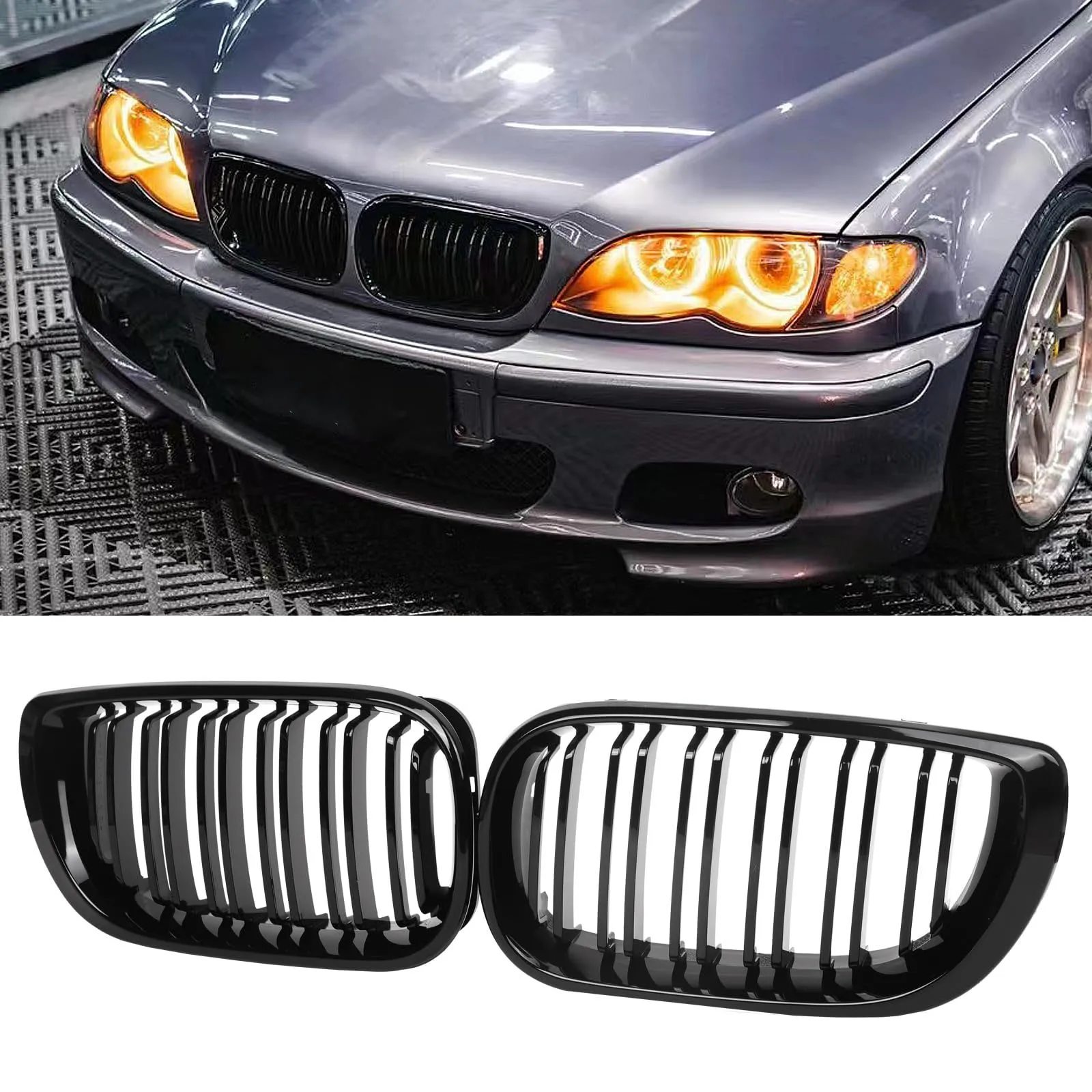E46 решетка передняя решетка для