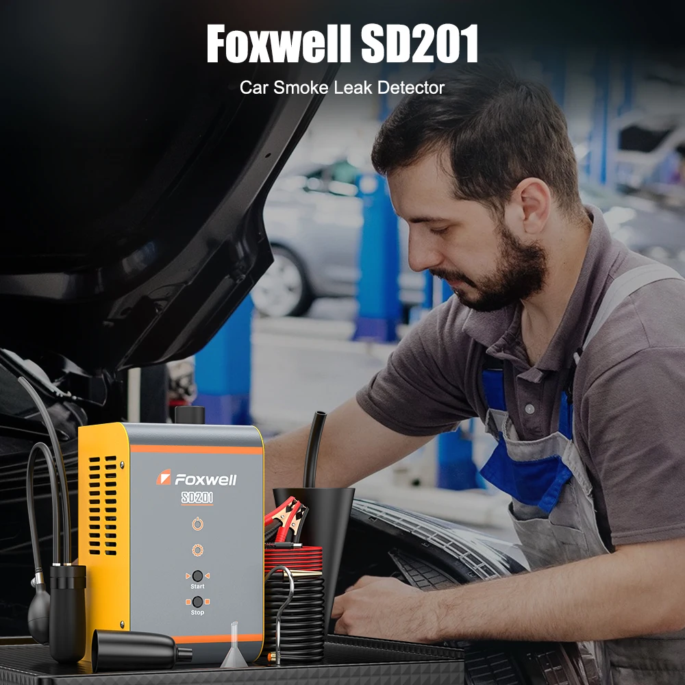 Foxwell sd201 детектор утечки дыма - Фотография_5