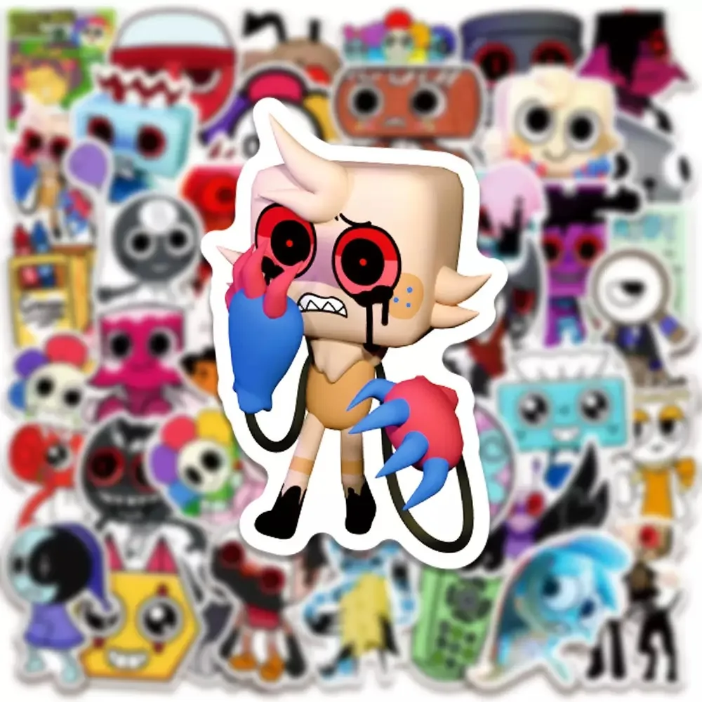 Забавные игровые наклейки dandys world - Фотография_3