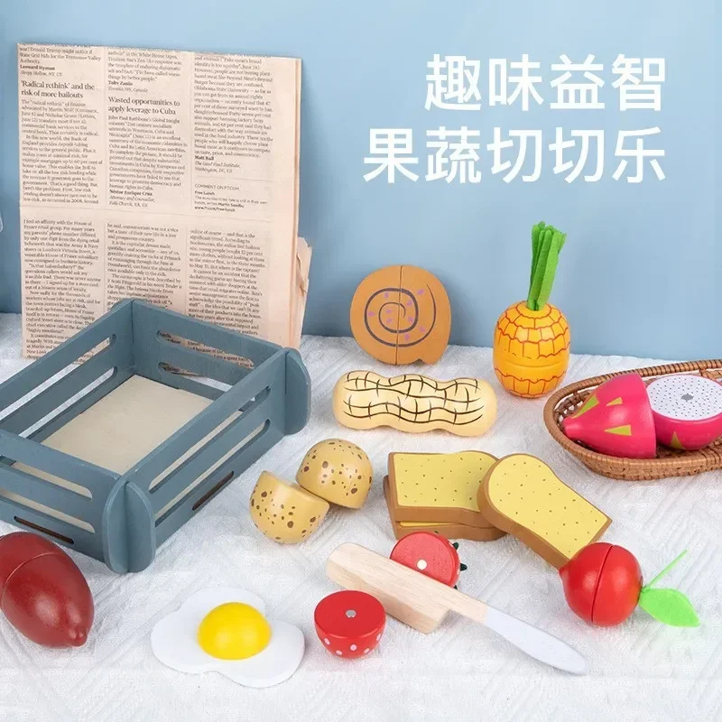 Деревянная имитация кухонных игрушек - Фотография_2